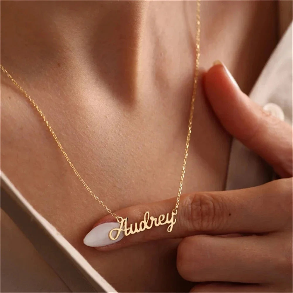 Personalized Signature Necklace, Custom Name Necklace, Signature Name Necklace, Dainty Name Jewelry, Gift For Her, Mother Day Gift