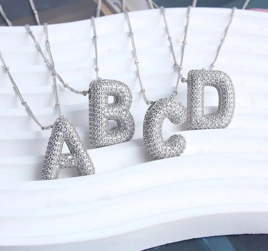 Balloon Letter Necklace