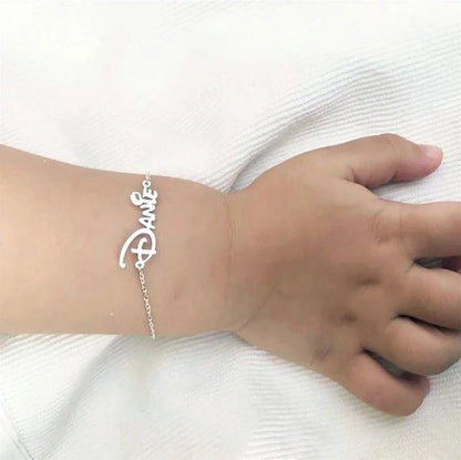 Custom Baby Name Bracelet Kids - KN Gifts