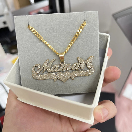 custom Cuban Chain Name Necklace - KN Gifts